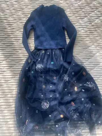 자수 스팽글 원피스 디즈니 파티 모임 데이트