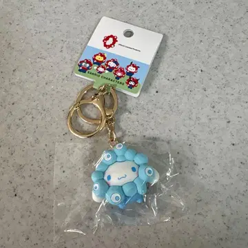 새상품 만박 산리오 미야쿠미야쿠  입체 키링 시나모롤