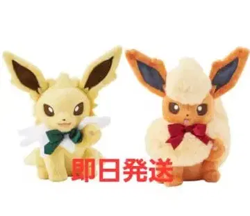 포켓몬 이브이 컬렉션 봉제 인형 부스터 썬더 세트