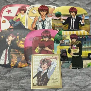 테니스의 왕자님 마루이 분타 휴식 컬렉션 스티커 색지 7장 세트