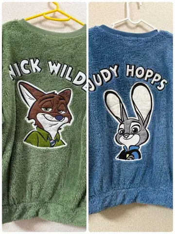 주토피아 닉 주디 보아 트레이닝복