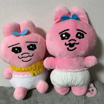 빤쮸토끼 초 BIG 봉제 인형 메챠모후굿토 봉제 인형