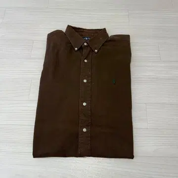 90s 랄프 로렌 무지 긴팔 셔츠