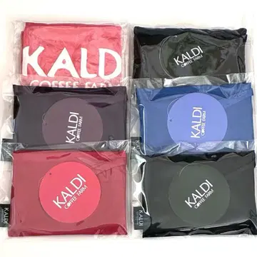 칼디 에코백 6종 핑크, 플럼, 블루, 블랙 보냉백 등