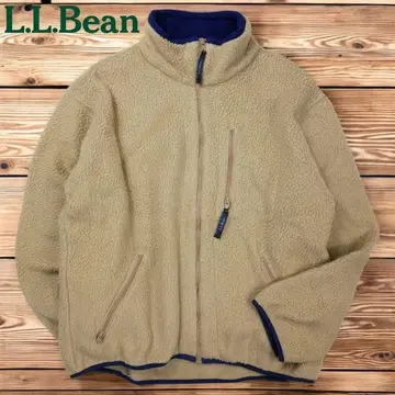 11M418 90s L.L.Bean USA 블루종 보아 자켓 M