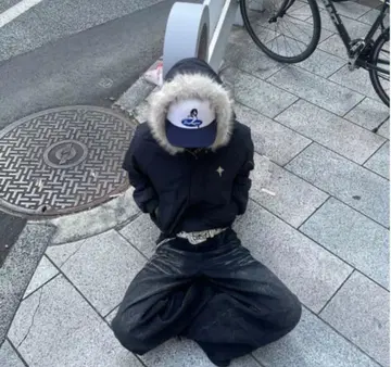 퍼 달린 밀리터리 자켓 (블랙) el1199 black