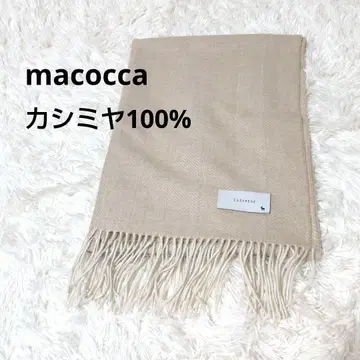 macocca 마코카 캐시미어 100% 머플러 헤링본 스톨