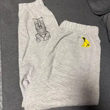 [택 포함] 유니클로 카우스 KAWS 스웨트 팬츠 S 사이즈