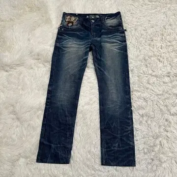 REDPEPPER 레드페퍼 레어 악어 데님 팬츠 청바지