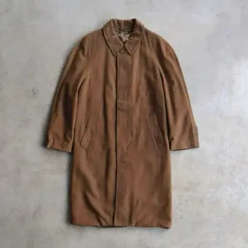 90s 캐시미어 코트 체스터 코트 카멜 이탈리아제 빈티지