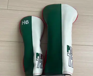 PAR 72 골프 헤드커버 2개 세트