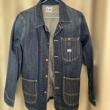 Lee 인디고 데님 커버올 새상품급
