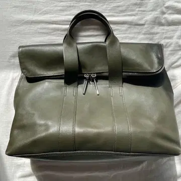 레어 3.1 필립 림 아워백 토트 가죽 카키 A4