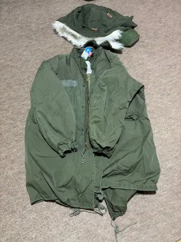 [ M-65 피쉬테일 후드티 ] 80's 미군 풀세트