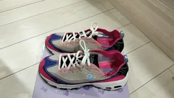 Skechers 경량 스니커즈 핑크/블루