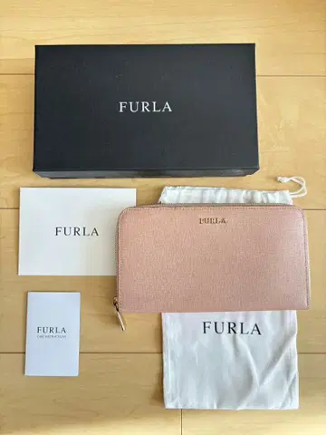 FURLA 핑크 장지갑 [ 상자, 택 포함 ]