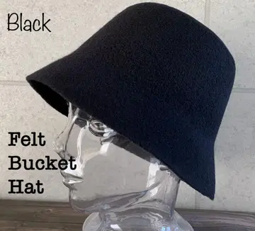 배송비 포함 새상품 펠트 버킷햇 울100% 버킷햇 가을 겨울 BK