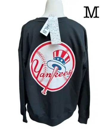 [ 미사용 새상품 택 포함 ] MLB 양키스 블랙 트레이닝복 블랙