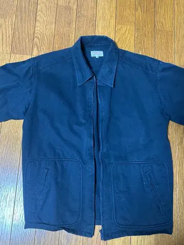 BEAMS 네이비 커버올 M 사이즈