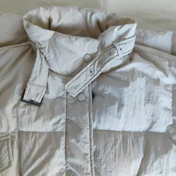 아이보리 다운 자켓 길이 약 92cm 폭 약 72cm
