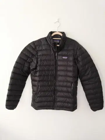 patagonia 블랙 다운 자켓 S