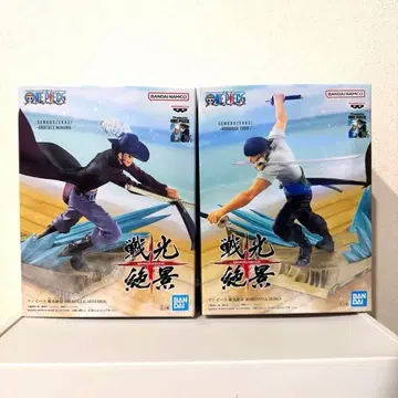 ONE PIECE 전광절경 조로&미호크 2체 세트