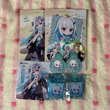 극락탕 니지산지 리제 헬에스타 코스터 엽서 아크릴 키링