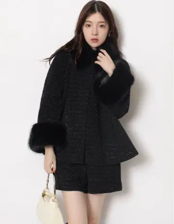 Rirandture | 트위드 하이웨스트 숏팬츠