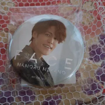 MAMORU NIYANO FACE 캔뱃지