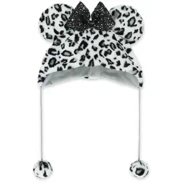 디즈니 팬캡 미니 레오파드 무늬 팬캡 디즈니 머리띠