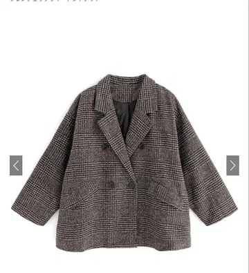 GRL 글렌체크 트위드 자켓