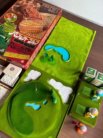 퍼펙트 골프 슈퍼 디럭스 중고 결품 없음 골프 보드게임