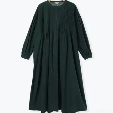 SamansaMos2 [면린넨/데님 핀턱 원피스] S 사이즈