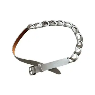 가죽 벨트 하트 페어리 그런지 위시코어 y2k 헤이세이