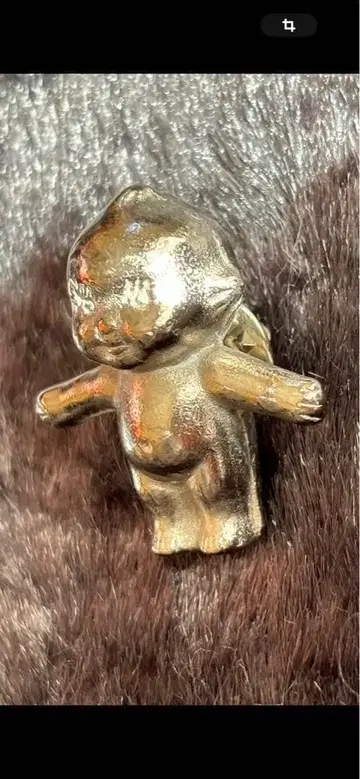 Kewpie 메탈 피규어 핑백 포함 4cm