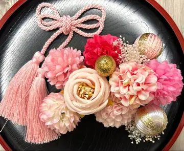 성인식 일본 의류 후리소데 시치고산 사전 촬영 머리 장식