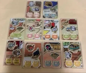 고양이 앳홈 아크릴 스탠드 10개