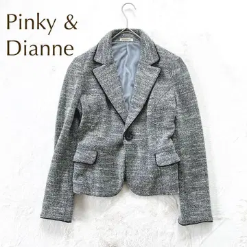핑키앤다이안 (M) 트위드 조 테일러드 자켓 안감 있음