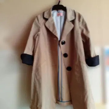 machiko jinto 트렌치코트 36 베이지