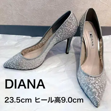 DIANA 글리터 하이힐 23.5cm