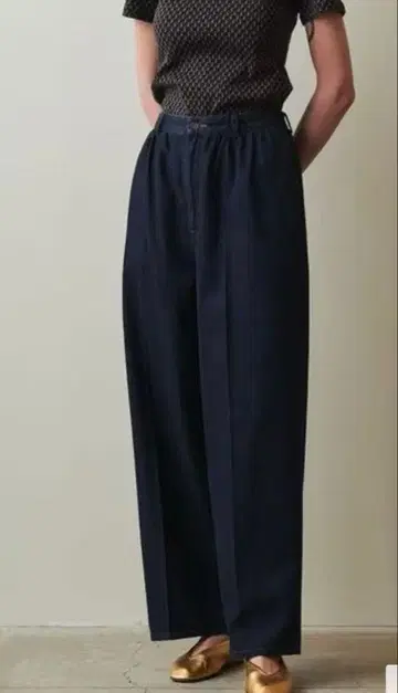 스티븐 앨런 라이트 온스 데님 테이퍼드 팬츠