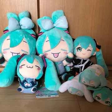 하츠네 미쿠 봉제 인형 7점 세트