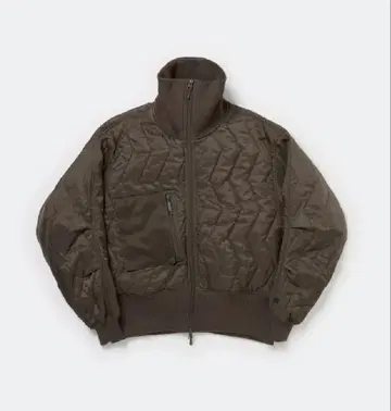 W's TECH ARMY QULTING HIGH NECK JACKET