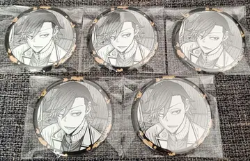 도겐안키 마네키네코 캔뱃지 A 오이란자카 쿄야 5개