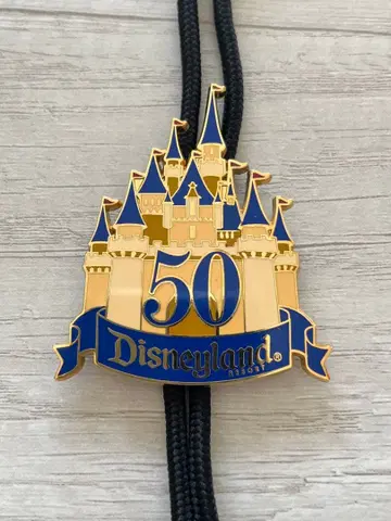 캘리포니아 디즈니 50주년 스트랩 배지 레어
