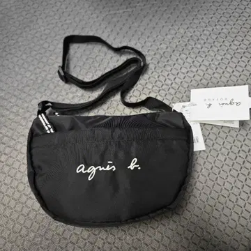 agnes b. ENFANT 에네스베 앙팡 로고 미니백