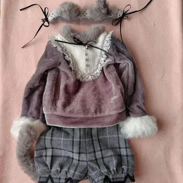 슈퍼돌피 옷 갈아입기 의류 고양이 세트