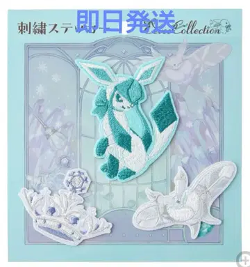 이브이 컬렉션 Eevee Collection 글레이시아 자수 스티커
