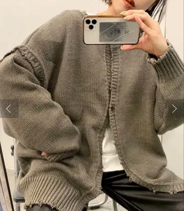 WWG 데미지 멀티웨이 니트