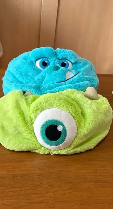 디즈니 팬캡 세트 마이크 샐리 몬스터 주식회사